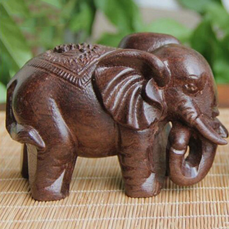 Abstract Sculpture Resin - Figurine d'éléphant de luxe, ornements en