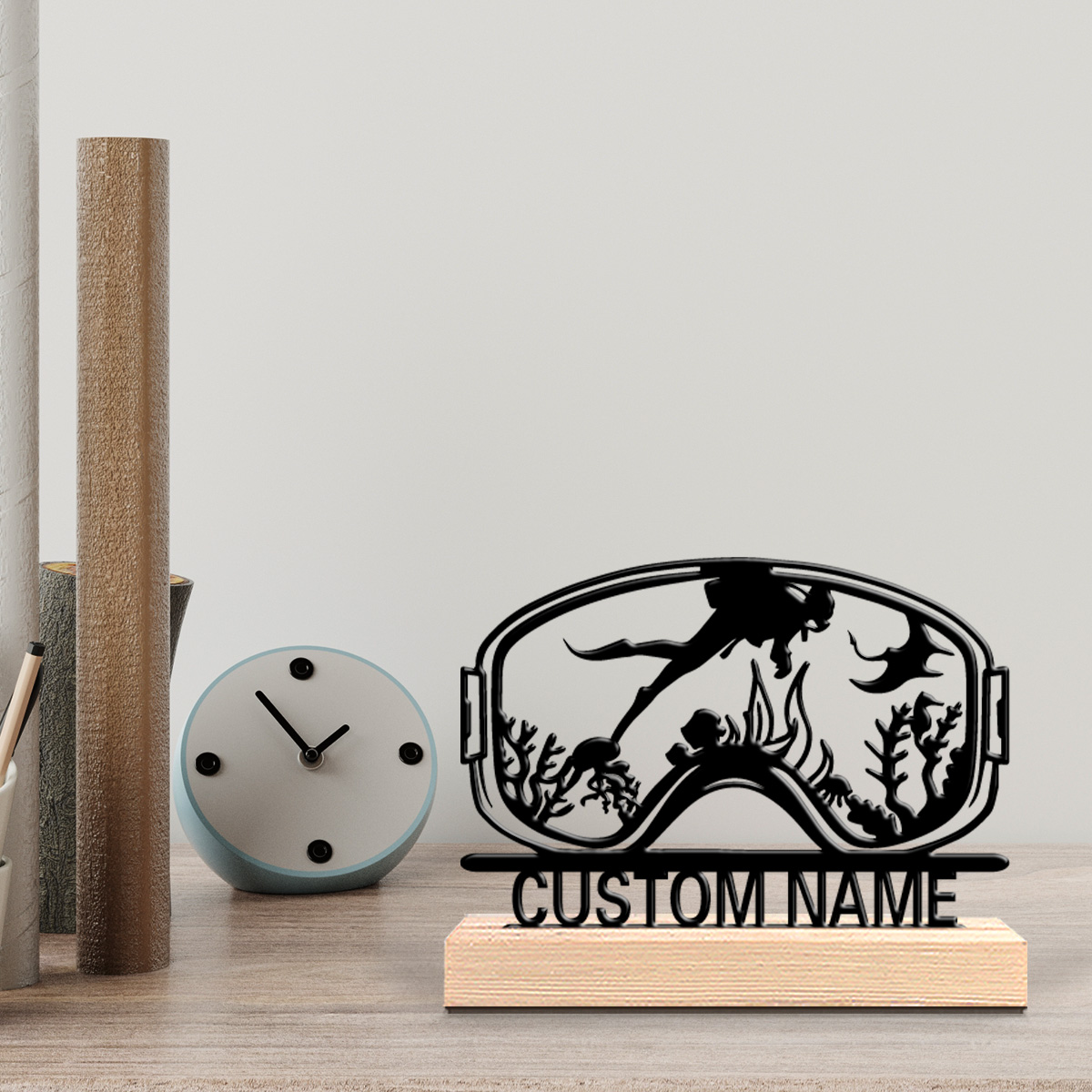 Home Decor Kitchen - Décoration murale personnalisée en bois sur
