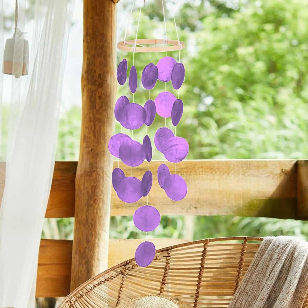 Boho Wind Chimes - ABMI-Shell Carillons éoliens pour l'extérieur, le