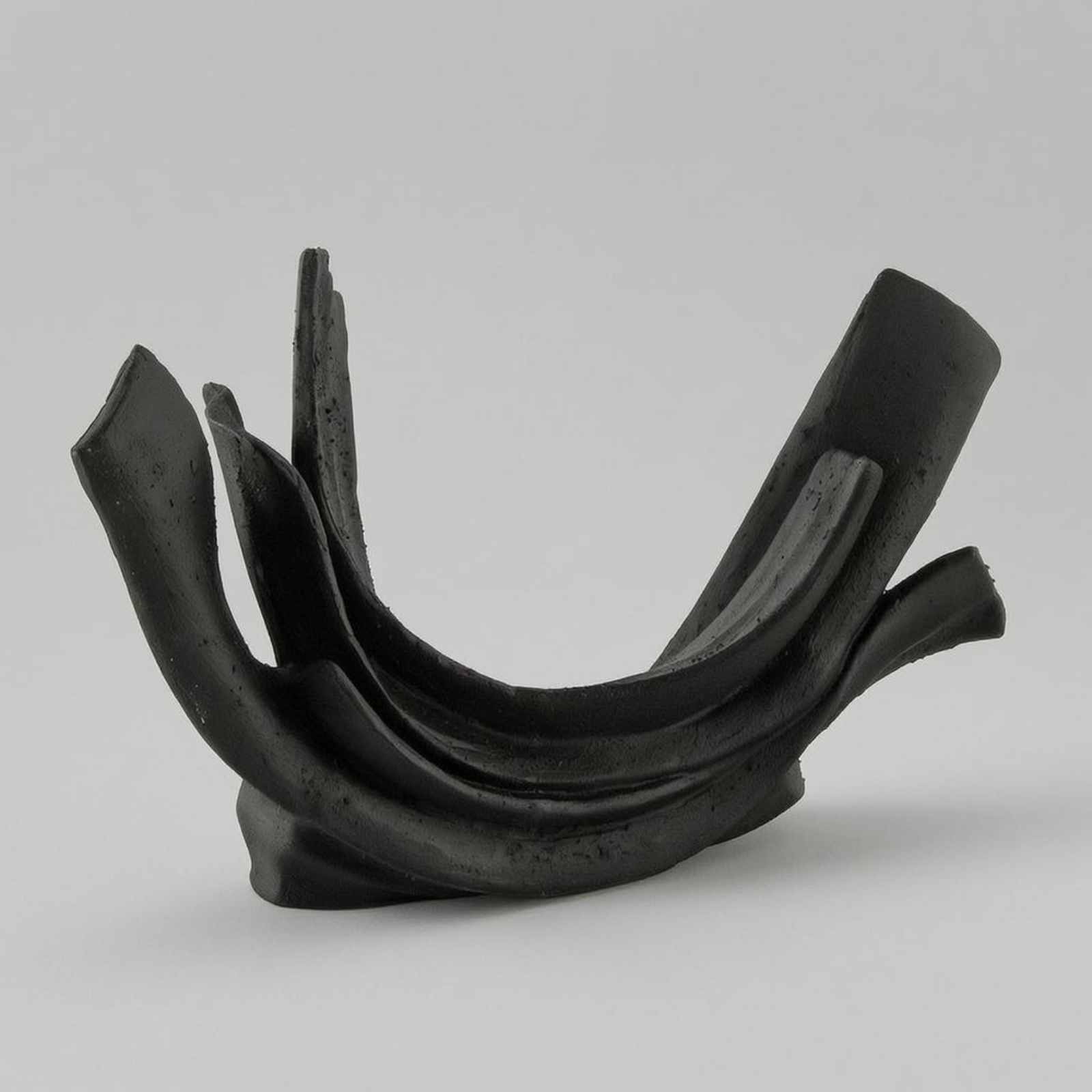 Abstract Sculpture Resin - Ornement en résine, sculpture abstraite texturée,
