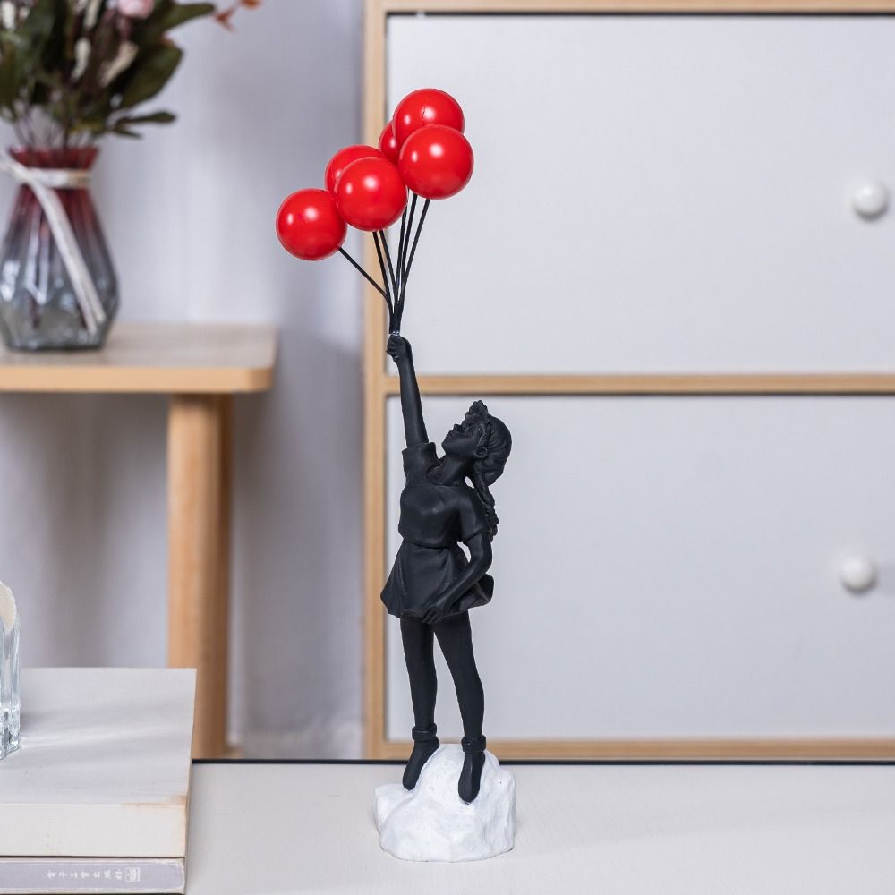 Statue de lanceur de fleurs in - Abstract Sculpture Resin avis et prix