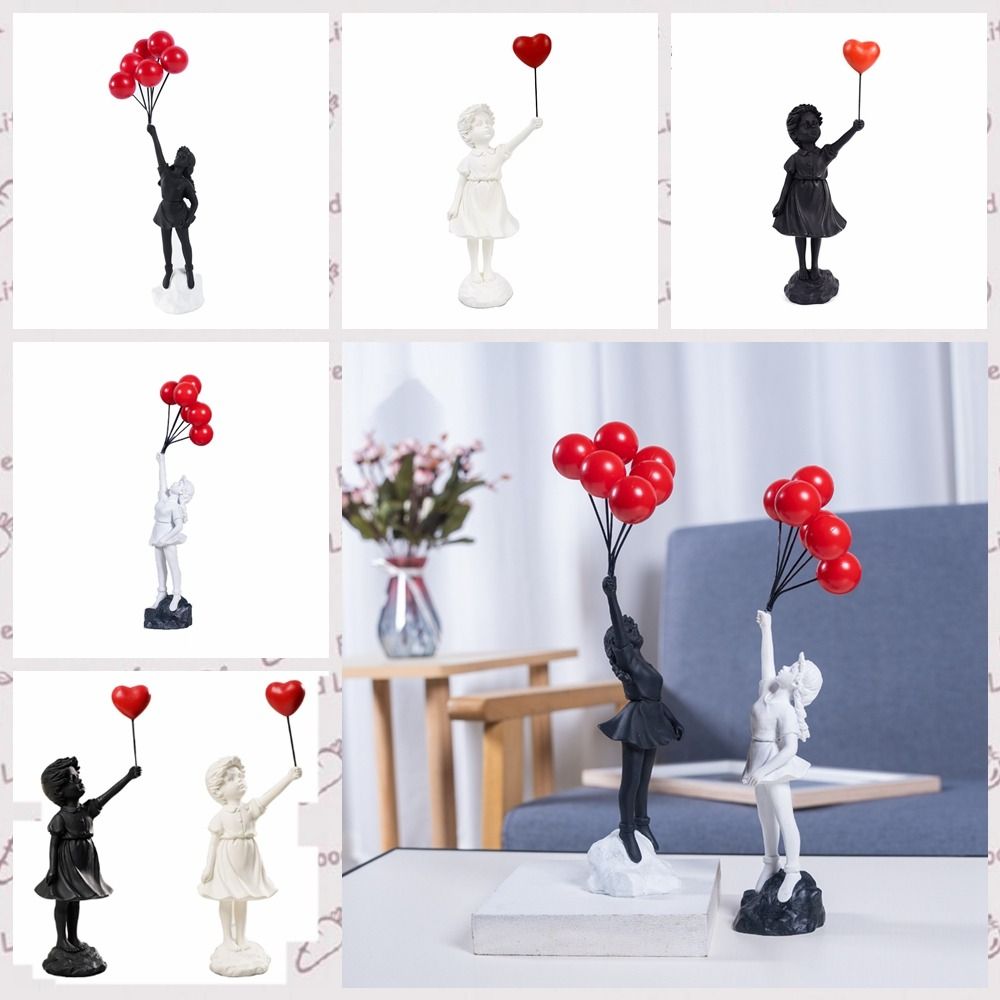 Statue de lanceur de fleurs in - Abstract Sculpture Resin avis et prix