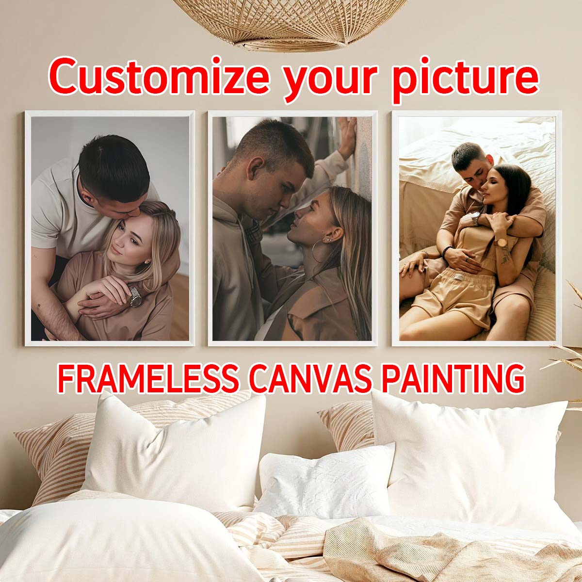 Triptyque - Peinture à l'huile - Canvas Painting avis et prix