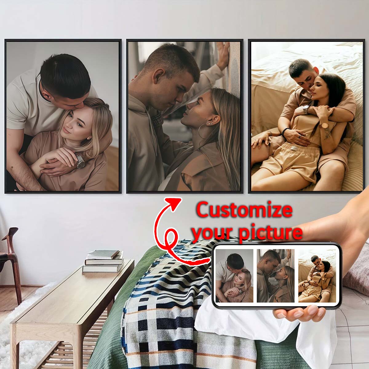 Triptyque - Peinture à l'huile - Canvas Painting avis et prix