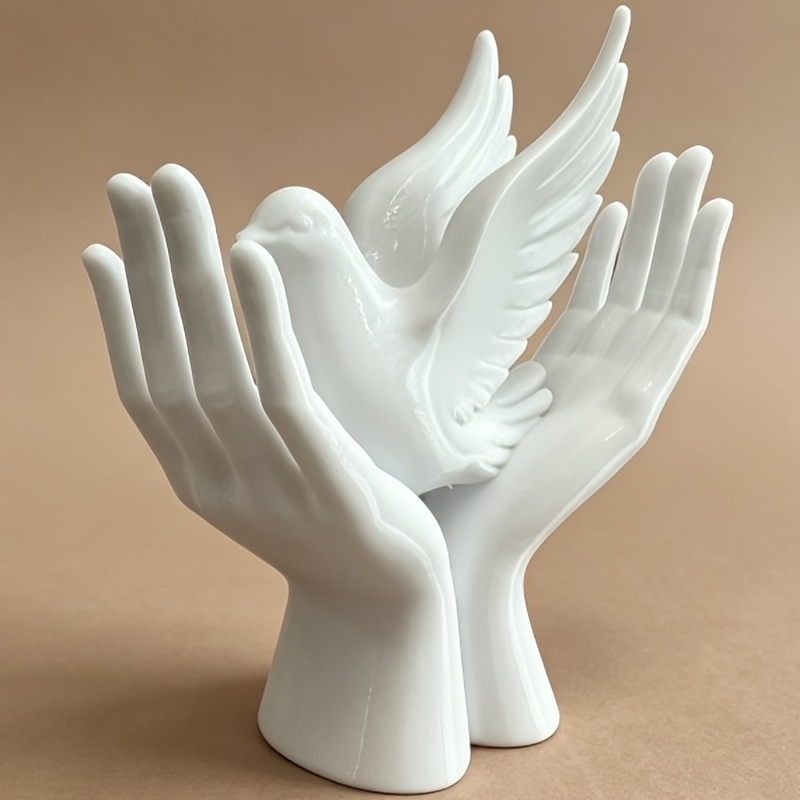 Statue de la paix en forme de  - Abstract Sculpture Resin avis et prix