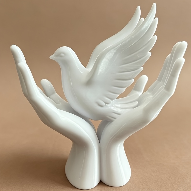 Statue de la paix en forme de  - Abstract Sculpture Resin avis et prix