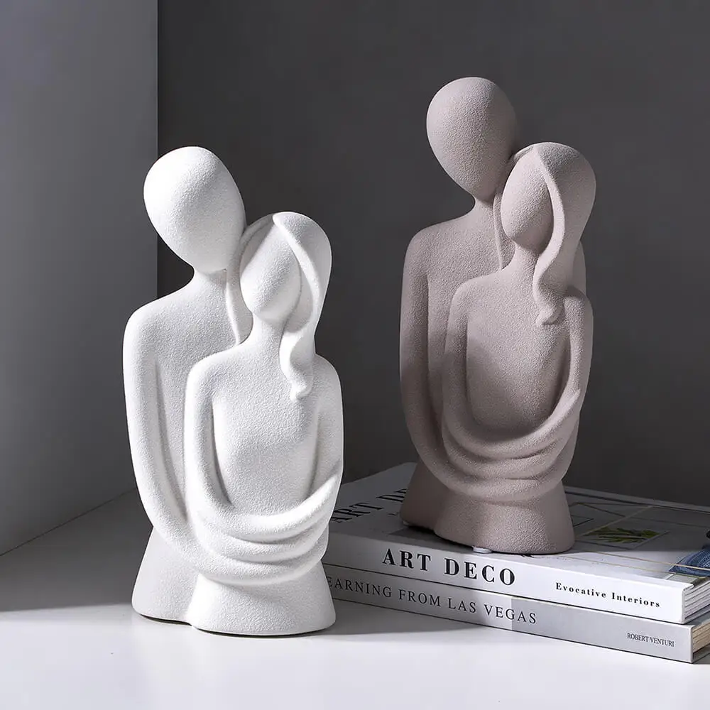 Sculpture en céramique et rési - Abstract Sculpture Resin avis et prix