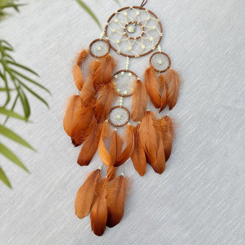 Attrape-rêves Boho, plumes tis - Boho Wind Chimes avis et prix