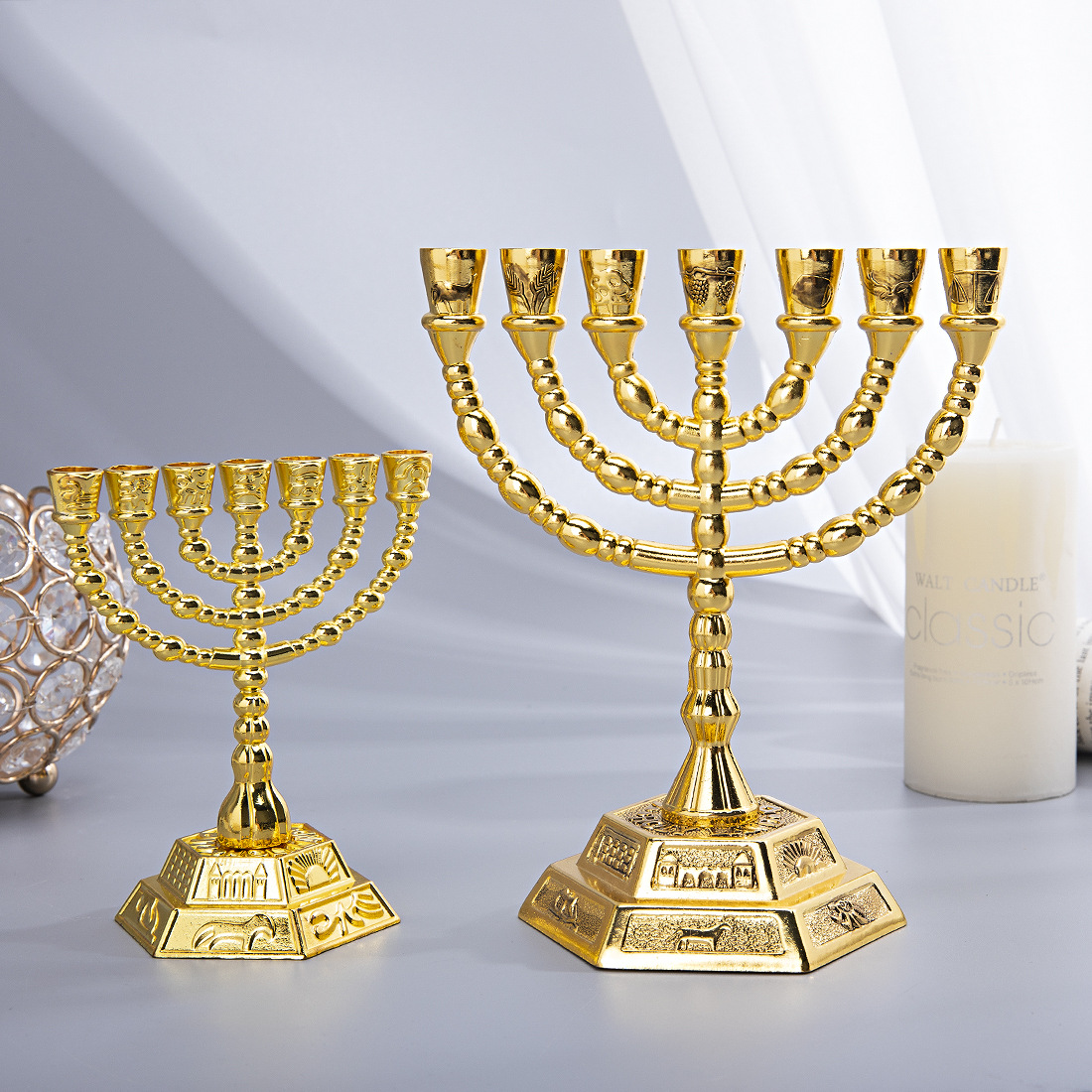Ménorah à 7 branches, décorati - Home Decor Gift avis et prix