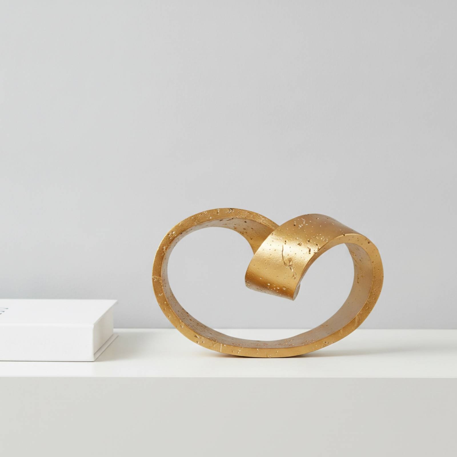Ornement géométrique en boucle - Abstract Sculpture Resin avis et prix