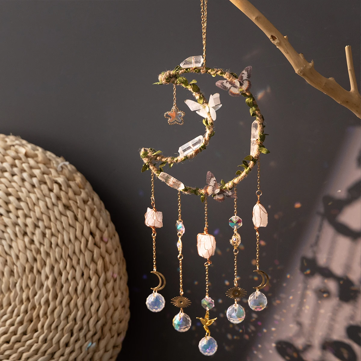 Attrape-soleil en cristal, car - Boho Wind Chimes avis et prix