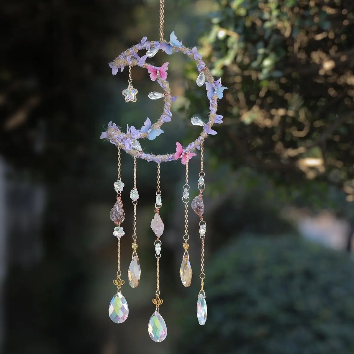 Attrape-soleil en cristal, car - Boho Wind Chimes avis et prix